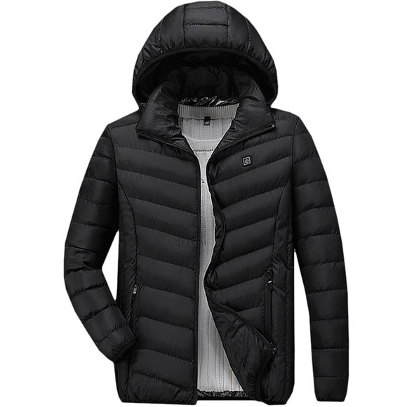 warmer Winter Other - Men's Electric USB Heated Pad Coats Heated Hoodie Jacket Body Warmer Winter